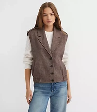 Relaxed Vest Jacket