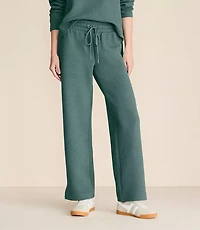 Lou & Grey Wafflestitch Straight Leg Pants