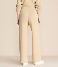 Lou & Grey Scubasoft Pintucked Wide Leg Pants