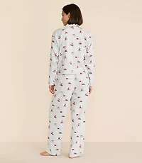 Ski Puppy Pajama Set