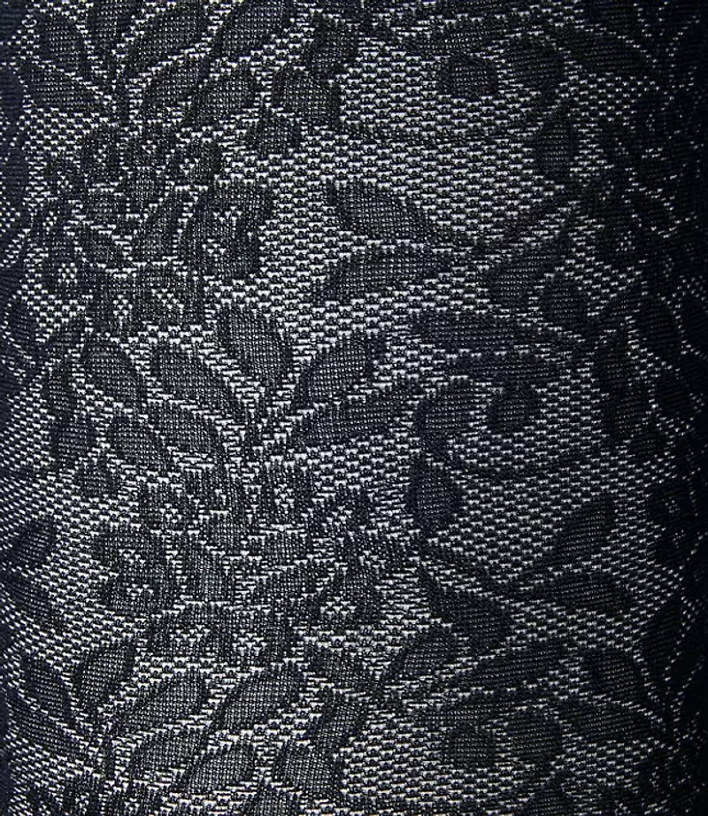 Floral Control Top Tights