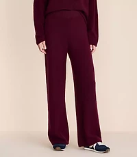 Lou & Grey Cashmere Wide Leg Pants