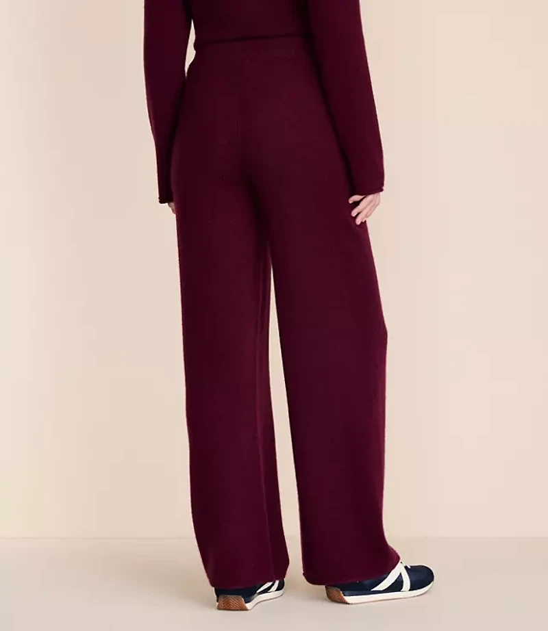 Lou & Grey Cashmere Wide Leg Pants
