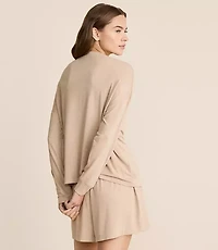 Lou & Grey Heathered Softened Pajama Set