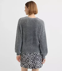 Tinsel Fuzzy Sweater
