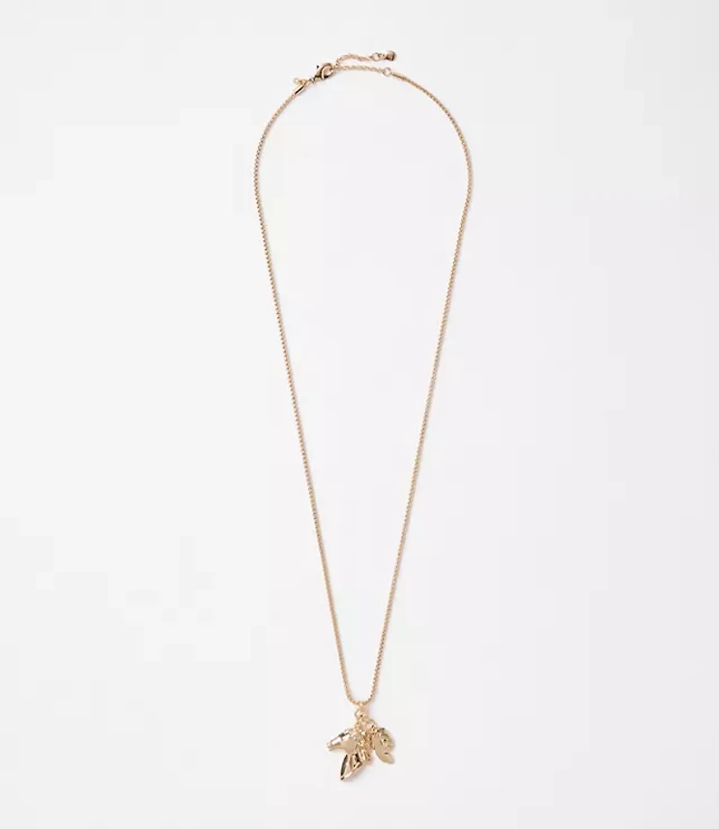 Horse Pendant Necklace