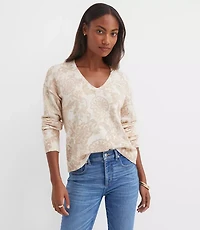 Floral Relaxed Sweater