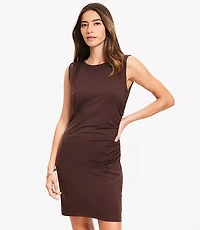 Tall Side Shirred Mini Dress