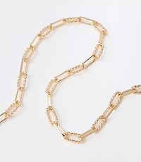 Marbleized Cluster Necklace