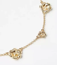 Metal Flower Necklace