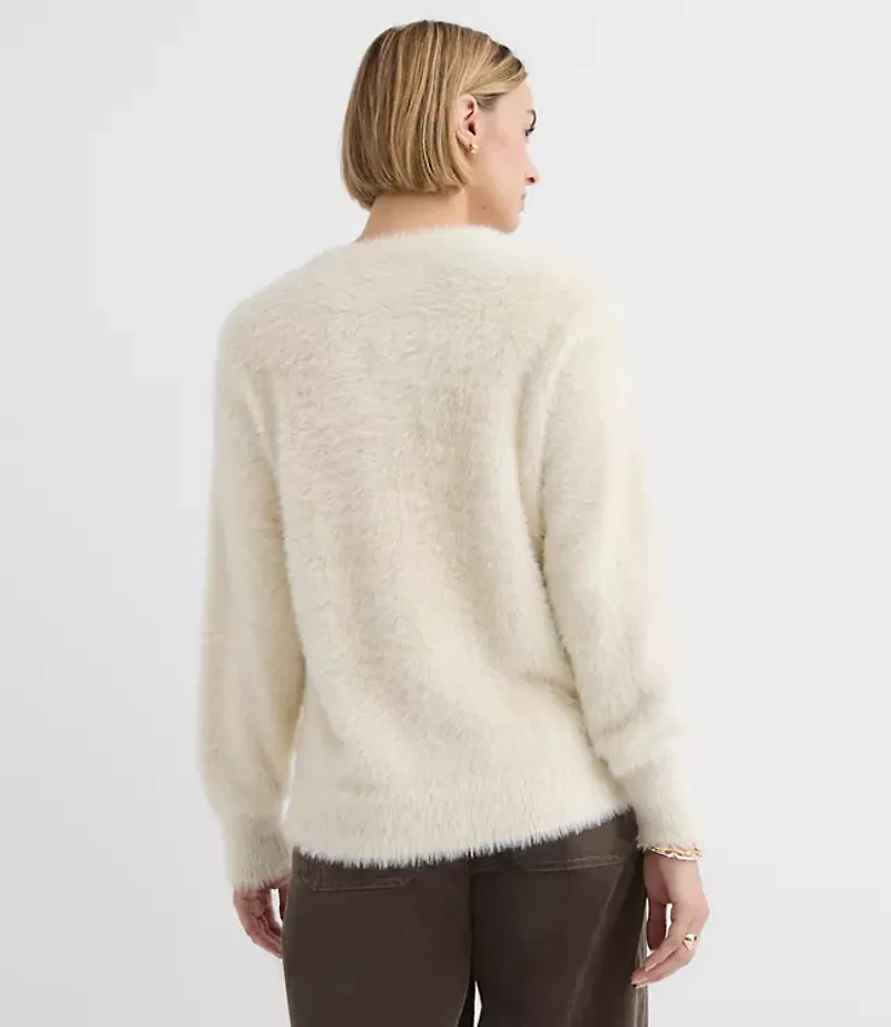 Fuzzy Tunic Sweater