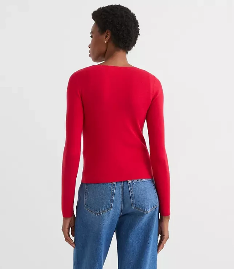 Bow Cardigan