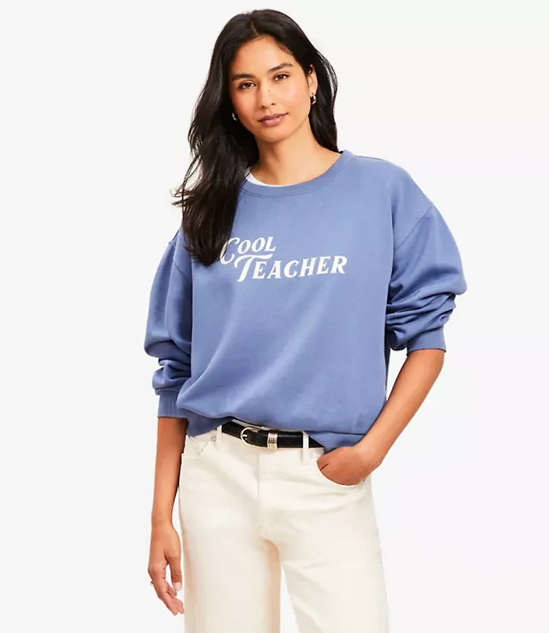 Cool Teacher Sweatshirt