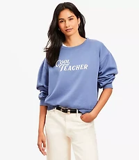 Cool Teacher Sweatshirt