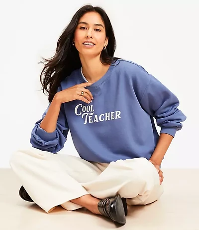Cool Teacher Sweatshirt