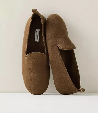 Haven Well Within Felted Wool Blend Loafer Slippers