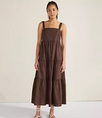 Haven Well Within Organic Cotton Poplin Midi Dress