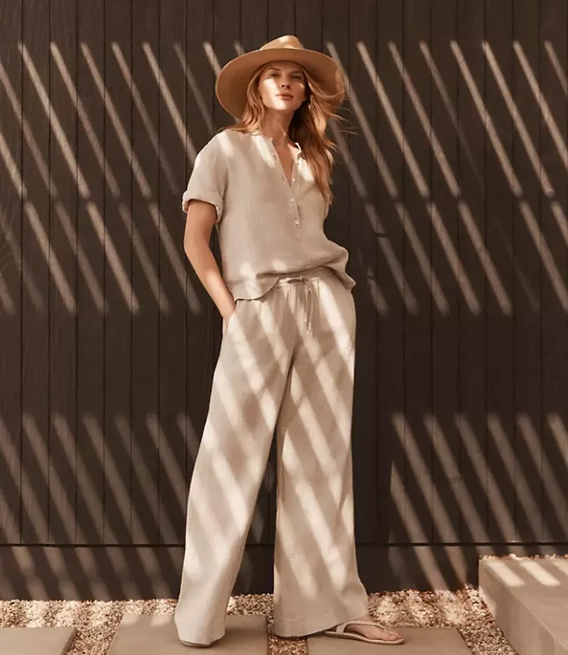 Haven Well Within Linen Wide Leg Pants