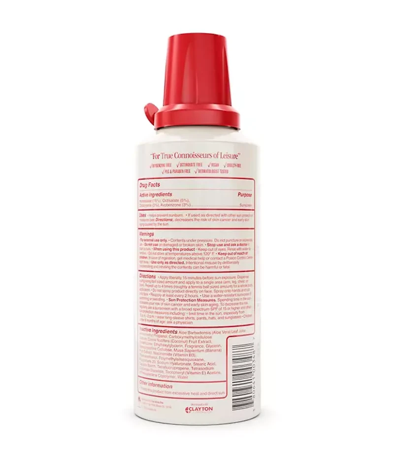 Vacation Classic Whip SPF 50 Sunscreen Mousse