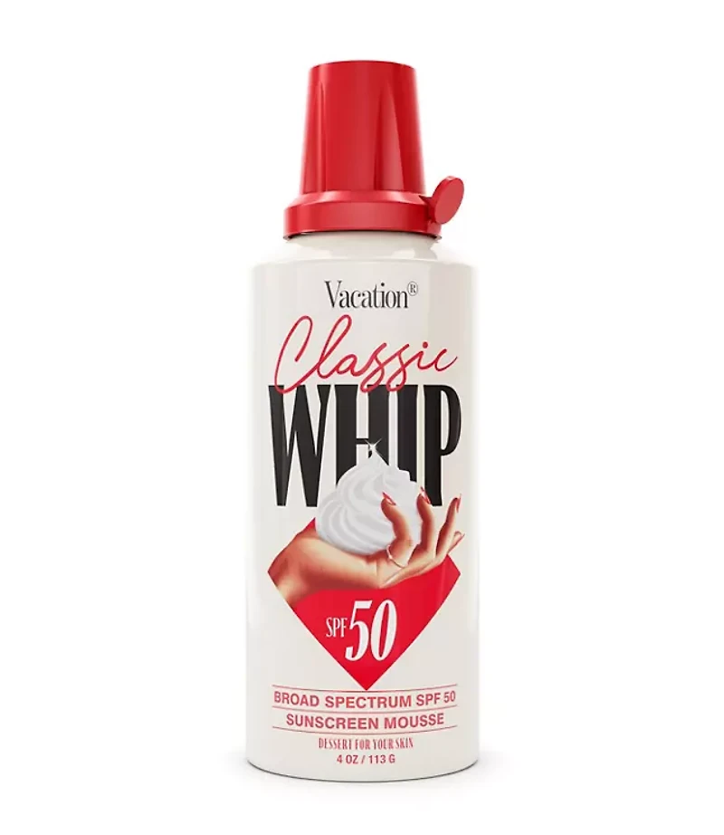 Vacation Classic Whip SPF 50 Sunscreen Mousse