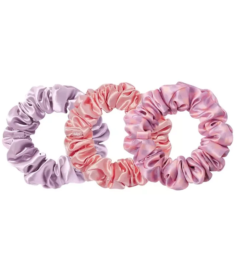Slip Silk Belleflower Large Scrunchie Set