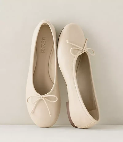 Haven Well Within Leather Ballet Flats