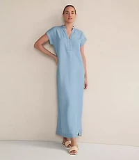 Haven Well Within Chambray Short Sleeve Dress