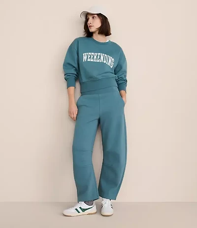 Lou & Grey Elite Fleece Barrel Pants