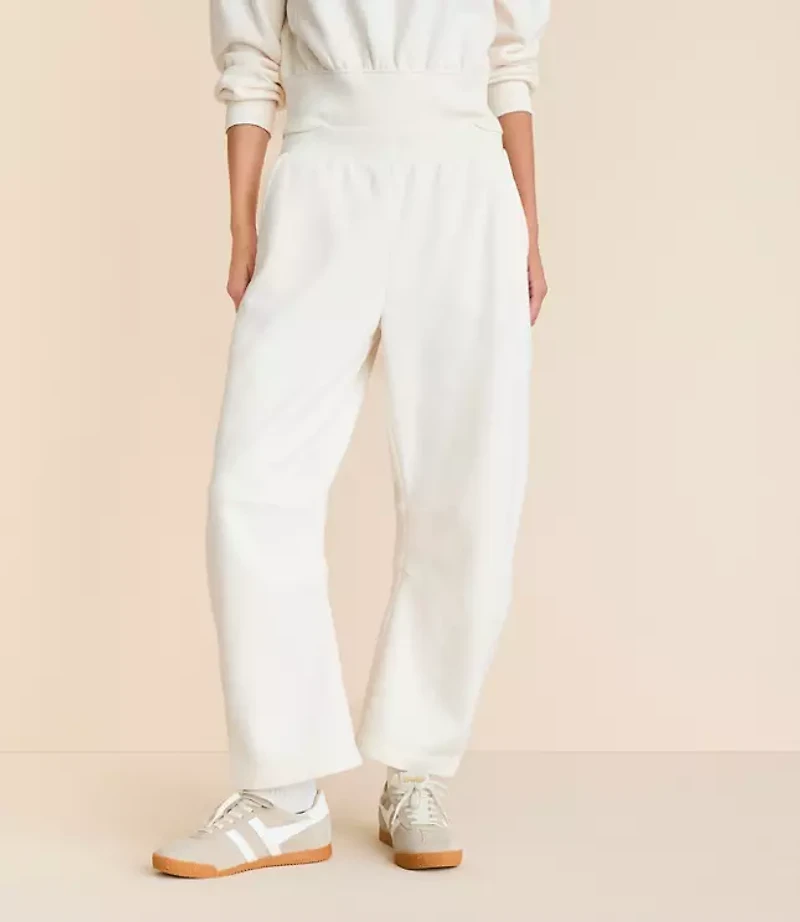 Lou & Grey Elite Fleece Barrel Pants