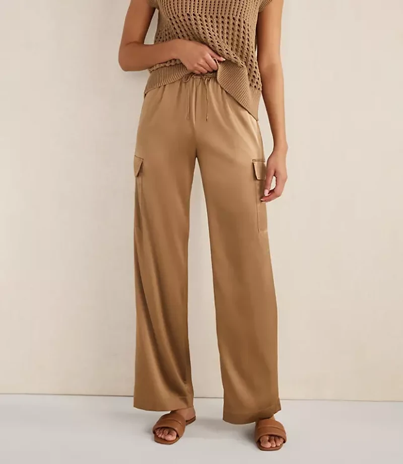 Haven Well Within Washable Silk Cargo Pants