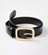 Rectangular Buckle Belt