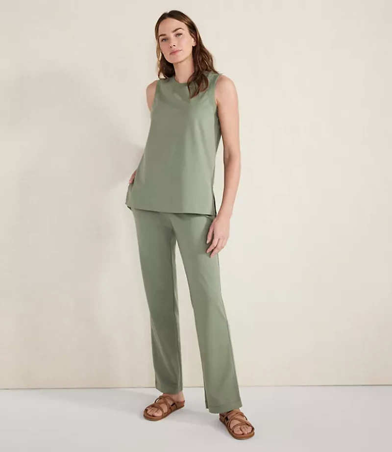 Haven Well Within Essential Organic Cotton Interlock Boot Cut Pants