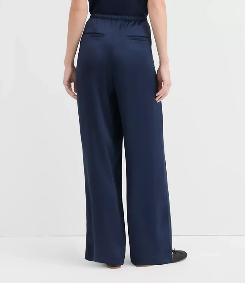 Petite Sawyer Pull On Pants Satin