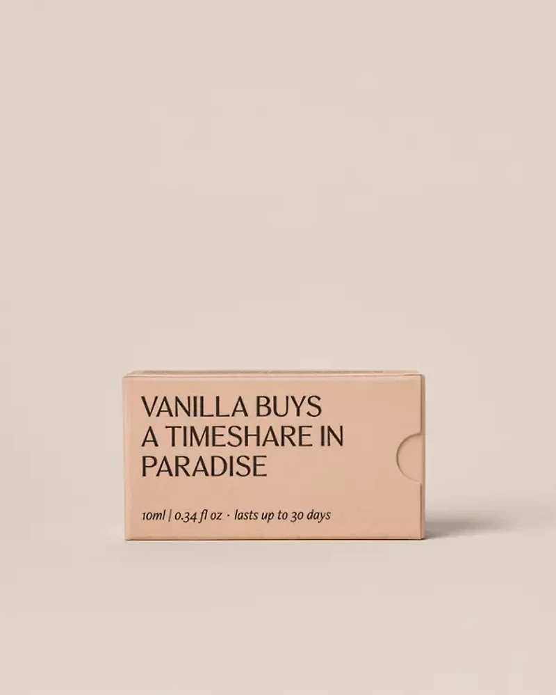 Below 60 Vanilla Buys A Timeshare In Paradise Fragrance Refill
