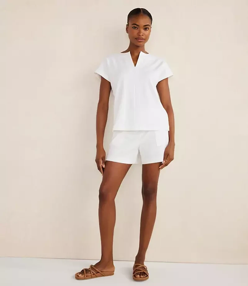 Haven Well Within Organic Cotton Interlock Shorts