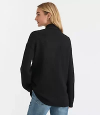 Petite Cozy Open Pocket Coatigan