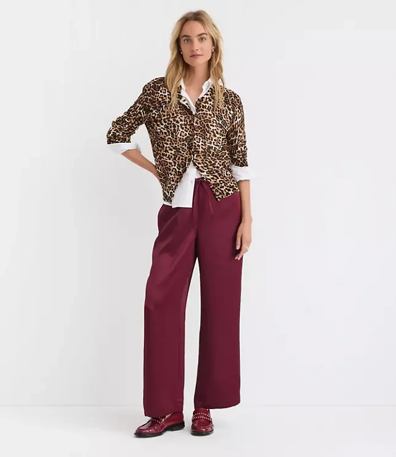 Sawyer Pull On Pants Satin