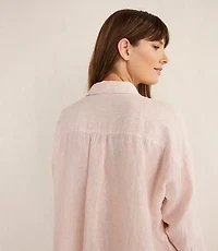 Haven Well Within Linen Striped Boxy Shirt