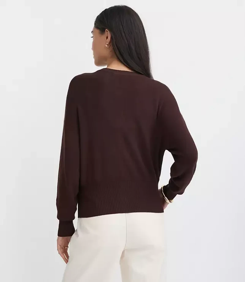 Petite Ribtrim Waist Cardigan