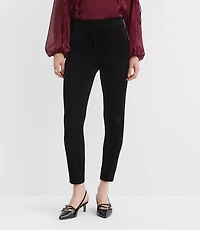 Petite Kendall Skinny Pants Stretch Velvet