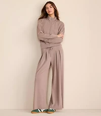 Lou & Grey Cozy Cotton Sweatshirt Jacket