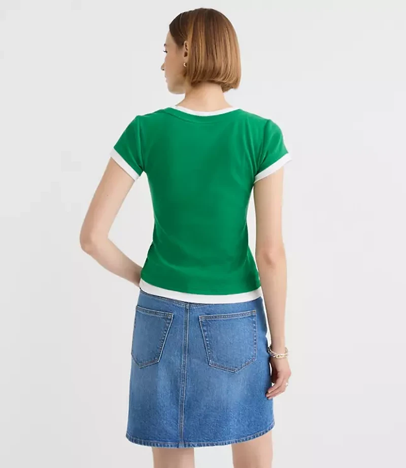 Layered Perfect Ribbed Tee