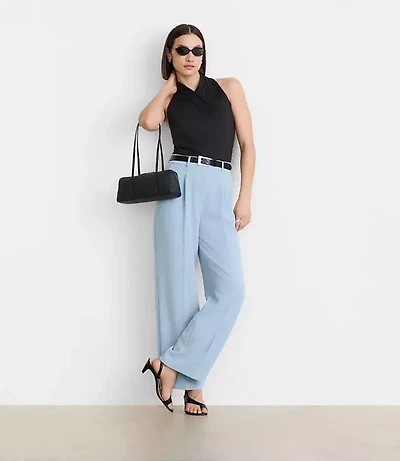 LOFT Versa 360 Knit Crossover Halter Top