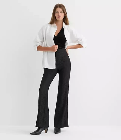 Petite Flare Pants Lace
