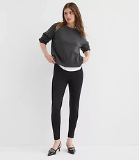 Petite Crystal Leggings Ponte