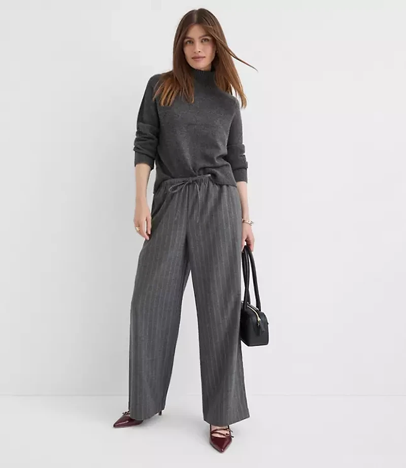 Petite Sawyer Pull On Pants Shimmer Stripe