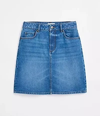 Rivete Denim Skirt Authentic Vintage Mid Wash