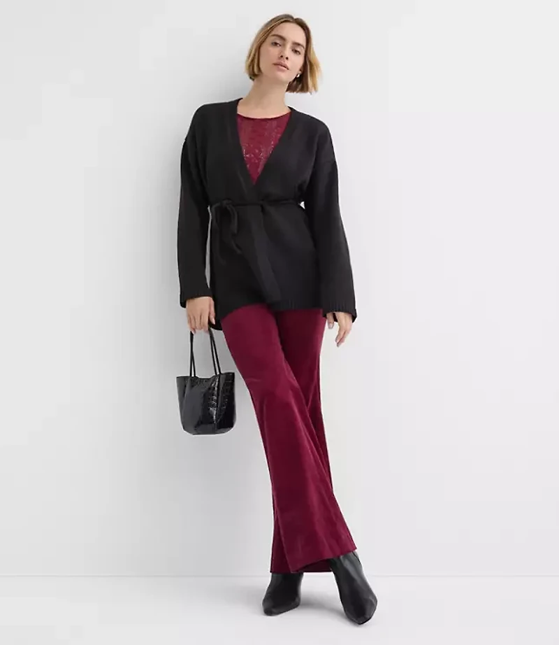 Belted Cardigan