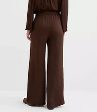 Pull On Wide Leg Pants