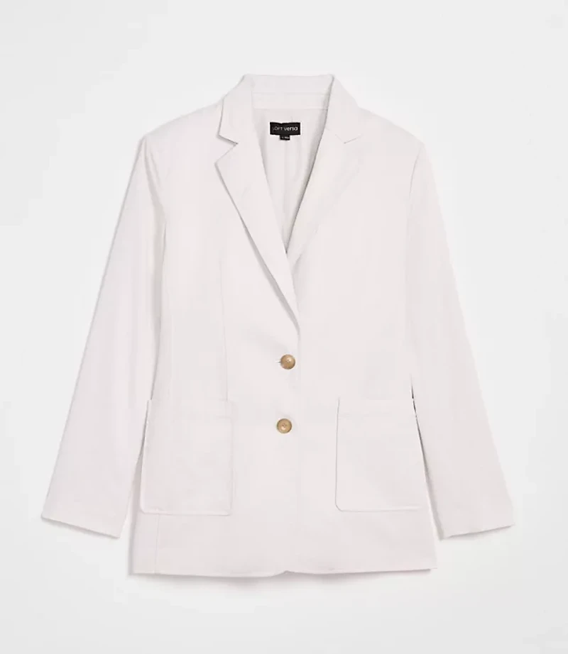 LOFT Versa Pure Spun Patch Pocket Blazer
